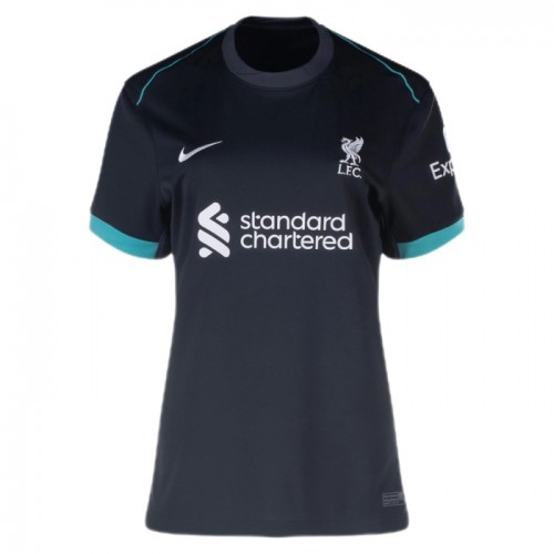 Fotballtrøye Liverpool Bortedrakt 2024-25 Kortermet - Damer Fotballtrøye Liverpool Bortedrakt 2024-25 Kortermet - Damer